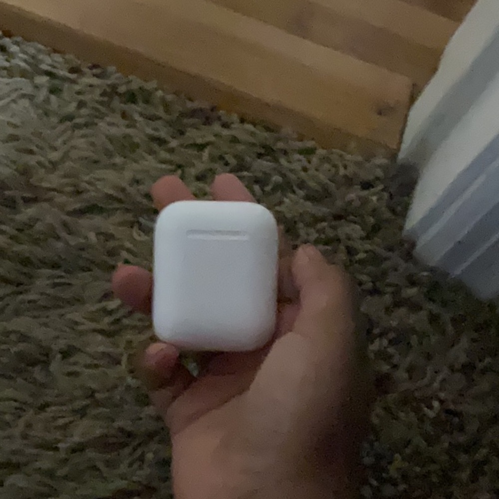 AirPods, they are very clean and looks great look like no one ever used it!